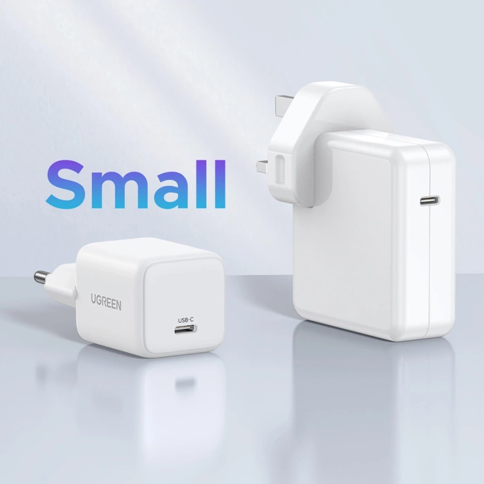 Ładowarka sieciowa Ugreen X512 20W GaN 1x USB-C - biała