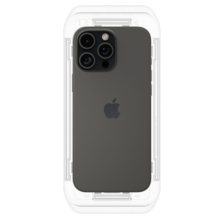 SZKŁO HARTOWANE SPIGEN GLAS.TR ”EZ FIT” 2-PACK IPHONE 16 PRO MAX, 17 PRO MAX CLEAR