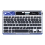 Klawiatura Dux Ducis Keyboard (CK Series) bezprzewodowa do laptopa / tabletu / telefonu - przezroczysta