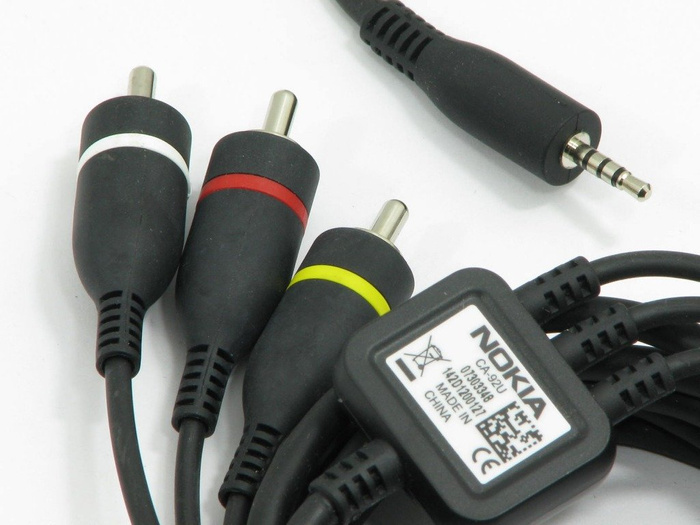 Kabel NOKIA TV CA-92U Oryginał CA92U 3600 Slide 6220 Classic 6500 Slide 7310 Supernova 7610 Supernova