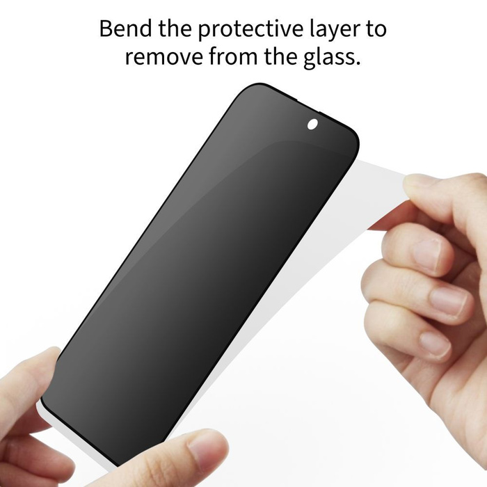 SZKŁO PRYWATYZUJĄCE TECH-PROTECT GLASS SPY+ 2-PACK GALAXY S25 EDGE PRIVACY