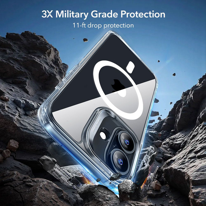 ESR CLASSIC HYBRID MAGSAFE & TEMPERED GLASS IPHONE 17 CLEAR