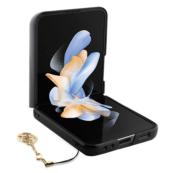 Etui Guess GUHCZF5GF4GBR F731 Galaxy Z Flip 5 brązowy/brown hardcase 4G Charms Collection Case