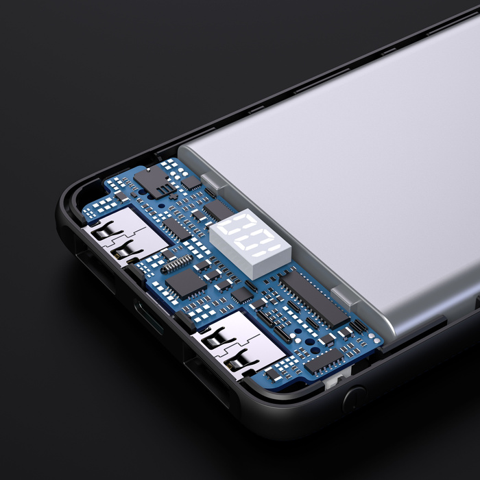 Powerbank Veger L10S (W1105PD) PD QC3.0 2A 20W 10000 mAh biały