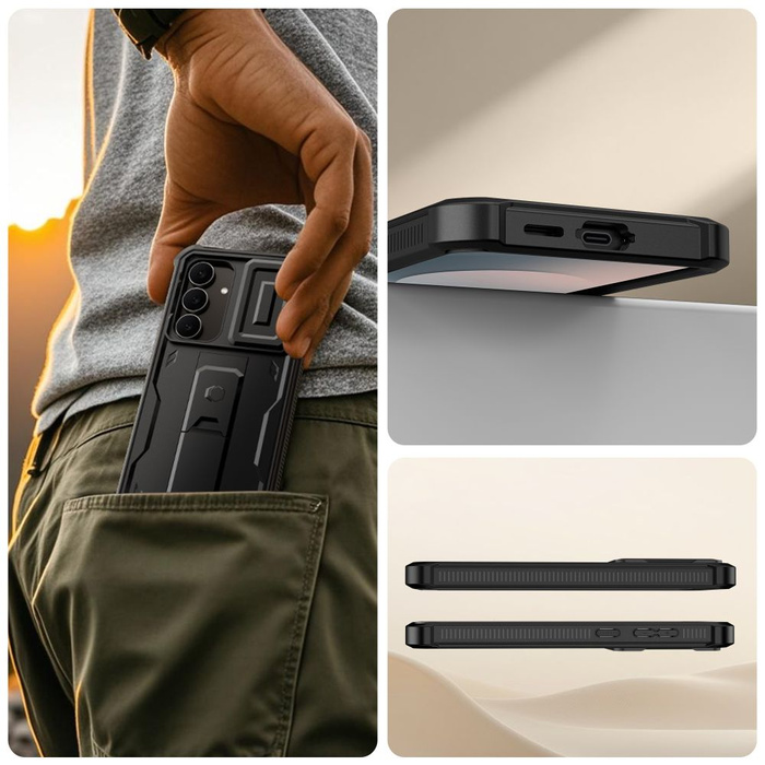 TECH-PROTECT KEVLAR CAM+ GALAXY S25 FE BLACK
