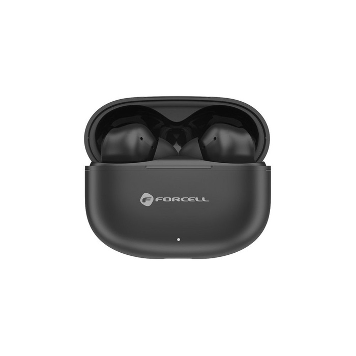 Słuchawki bezprzewodowe douszne Forcell F-Audio TWS Bass Engine ANC + ENC + TUYA APP czarne