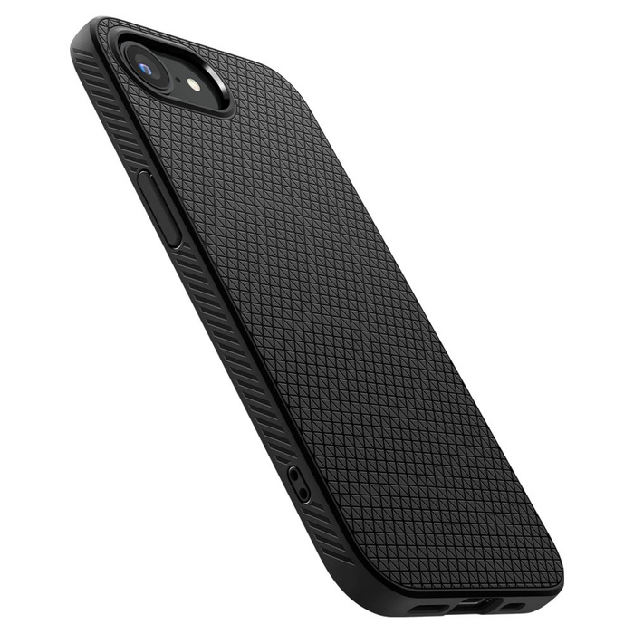ETUI SPIGEN IPHONE 16E LIQUID AIR MATOWE CZARNE