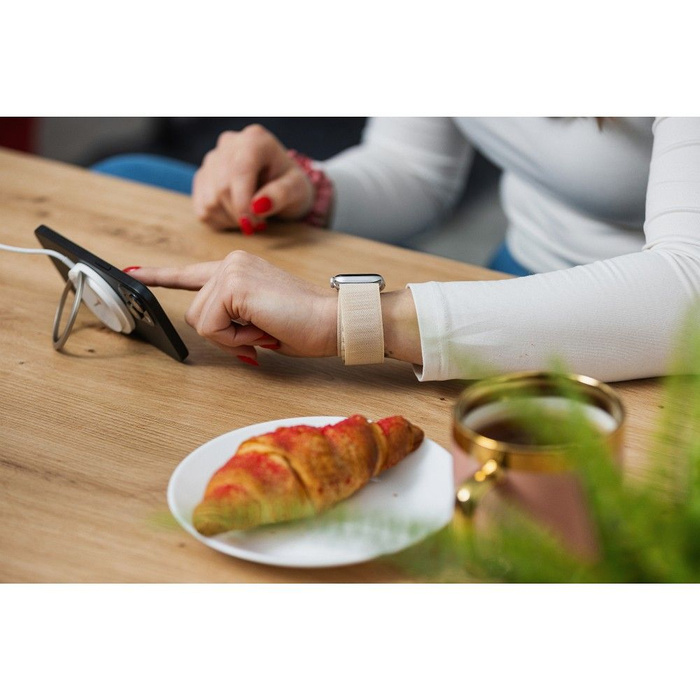 FORCELL F-DESIGN FA13 pasek do APPLE Watch 38 / 40 / 41 mm czarny