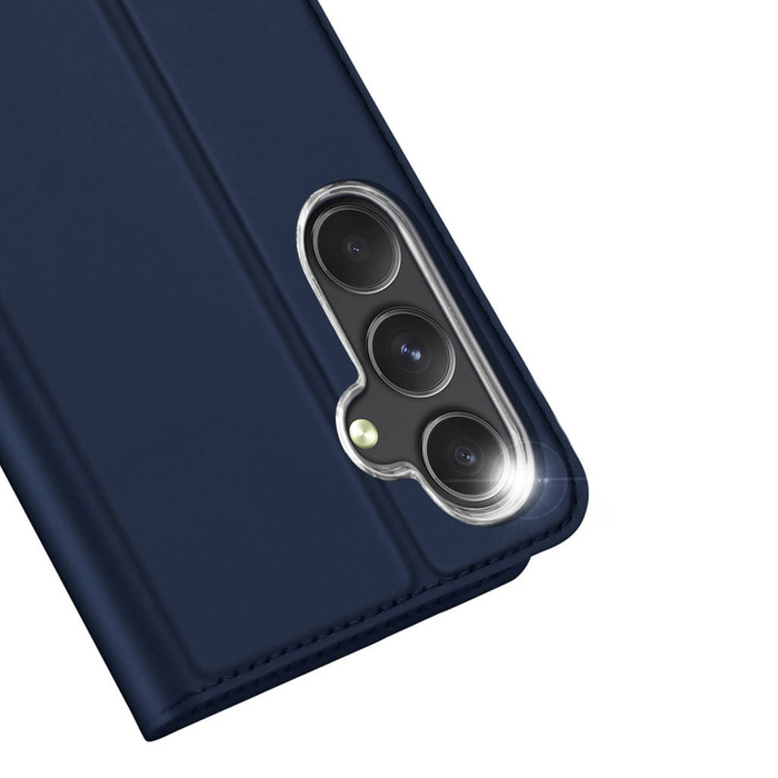 Etui portfel z podstawką do Samsung Galaxy S23 FE Dux Ducis Skin Pro - niebieskie