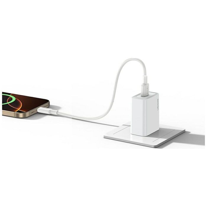 Ładowarka sieciowa USAMS T69 10.5W 2.1A  USB-A biały