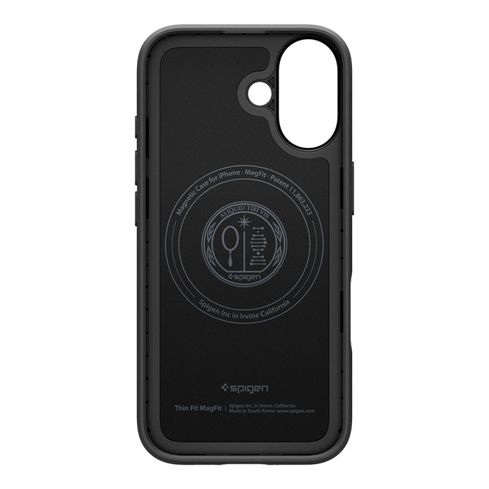 ETUI SPIGEN IPHONE 17 THIN FIT MAG MAGSAFE BLACK
