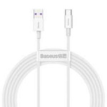Baseus Superior kabel USB - USB Typ C 66 W 6A 2 m Biały (CATYS-A02)