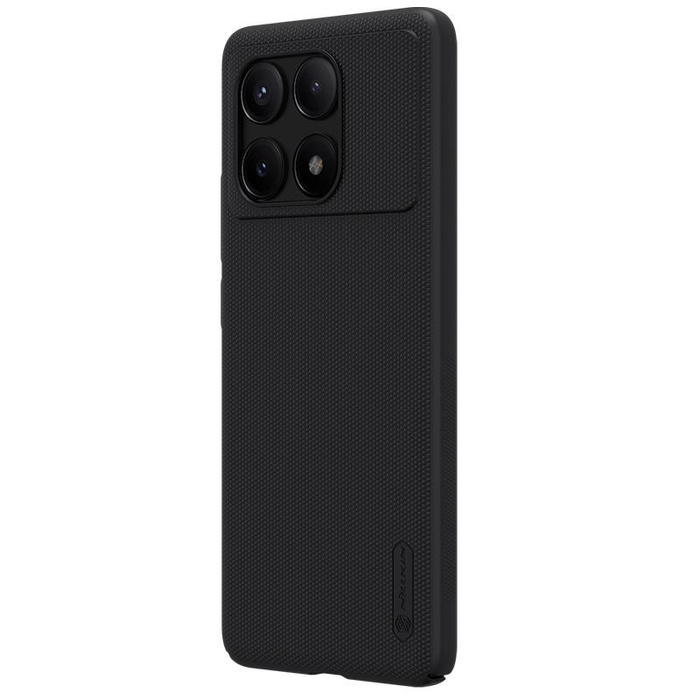 NILLKIN super frosted shield XIAOMI REDMI K70E POCO X6 PRO 5G, BLACK / CZARNY