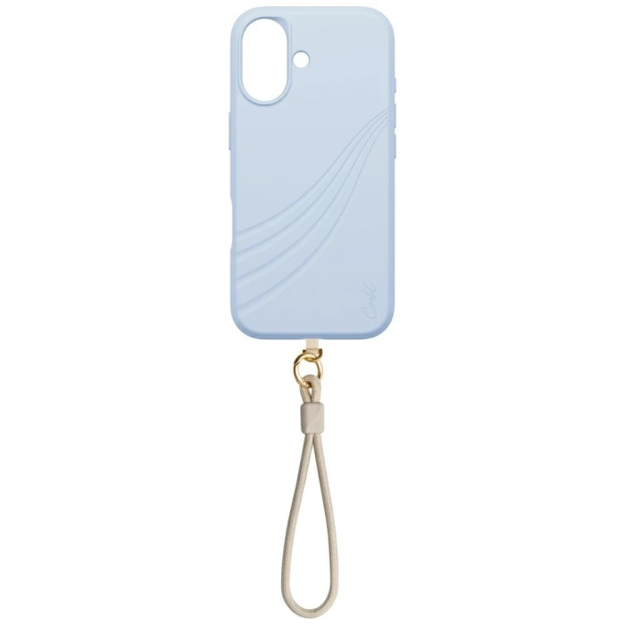 Etui UNIQ Coehl Serina do iPhone 17      Magnetic Charging niebieski