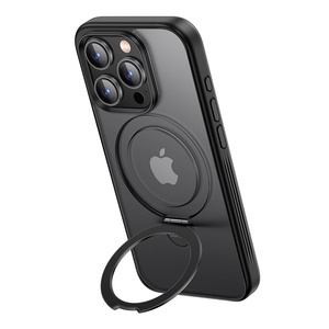 Etui Ochronne magnetyczne etui ze stojakiem UGREEN LP764 do iPhone 15 Pro Max 6.7cala (Czarna)