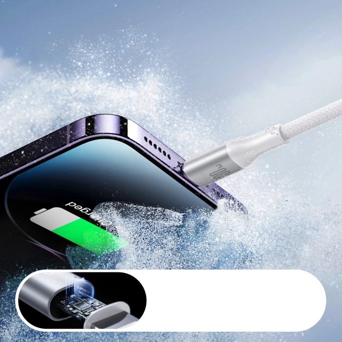 Kabel Joyroom S-A28 Flash Series 30W USB-C - Lightning 2m - biały