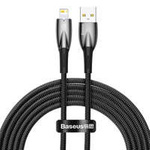 Baseus Glimmer Series kabel z szybkim ładowaniem USB - Lightning 480Mb/s 2.4A 2m czarny