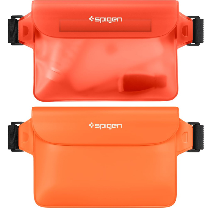 Etui Spigen A620 Universal Waterproof Waist Bag 2-pack Sunset Orange Case