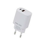 Beline Ład. siec. 1x USB-C + 1x USB 20Wbiała /white (only head) PD 3.0 + QC 3.0  BLN2CW20