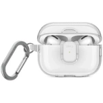Etui UNIQ AirPods Pro 2 Glase Pro Lock Case Przezroczysty