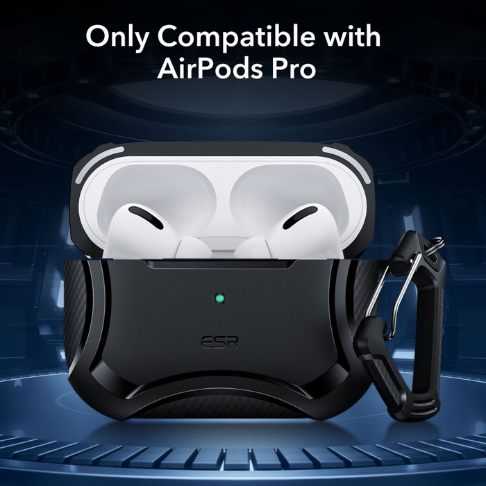Esr Cyber Armor Halolock Magsafe Apple Airpods Pro 1 / 2 Black