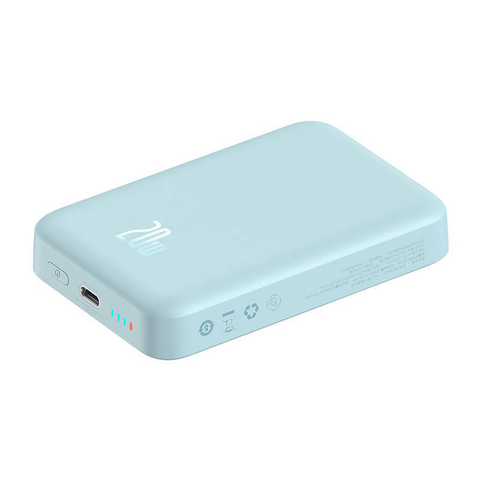 Powerbank Baseus Magnetic Mini 10000mAh 20W (niebieski)