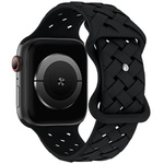 Beline pasek Apple Watch Silicone Woven38/40/41mm czarny /black box