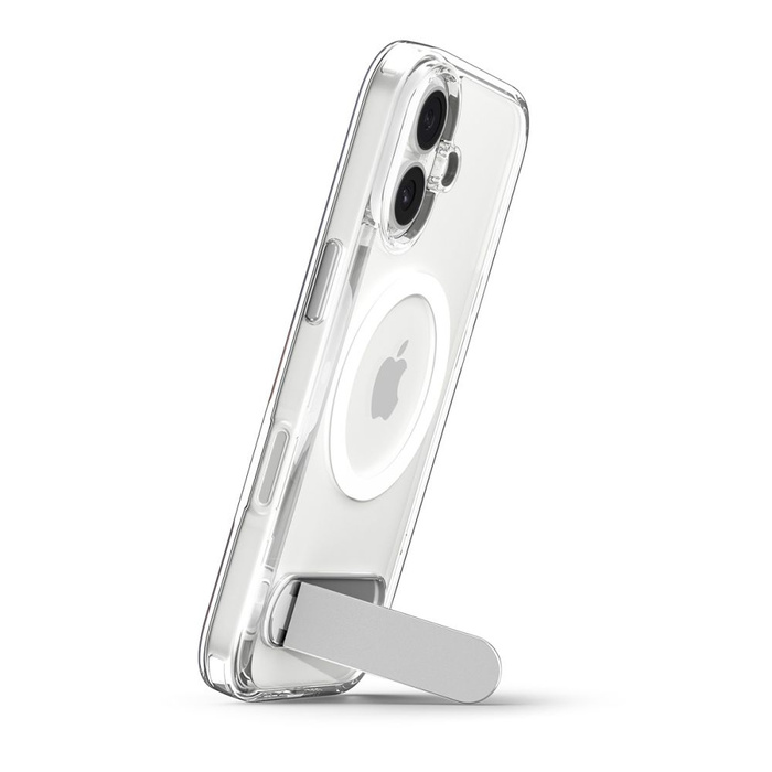 ETUI SPIGEN IPHONE 17 ULTRA HYBRID ”S” MAG MAGSAFE CLEAR/WHITE