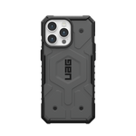 Etui UAG Pathfinder Magsafe - obudowa ochronna do iPhone 15 Pro Max kompatybilna z MagSafe (silver) Case