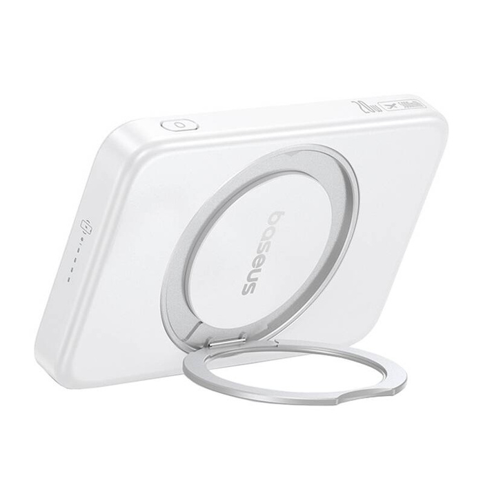Magnetyczny Powerbank Baseus ze stojakiem PicoGo Qi2 5000mAh 20W