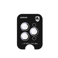 Szkło ochronne Joyroom JR-MFY0245 na obiektywy iPhone 15 Pro/15 Pro Max - srebrne