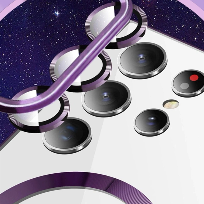 Etui Wozinsky Electroplated Magsafe na Samsung Galaxy S24 FE - czarne