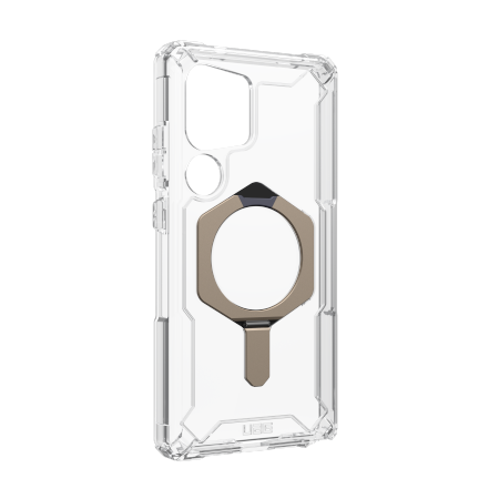 UAG Plasma XTE Magnet -  obudowa ochronna do Samsung Galaxy S25 Ultra 5G z wbudowanym modułem magnetycznym (clear/titanium)