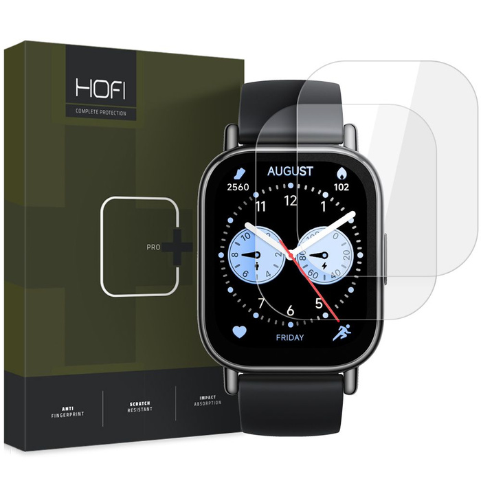 SZKŁO HARTOWANE HOFI GLASS PRO+ 2-PACK XIAOMI REDMI WATCH 5 LITE CLEAR