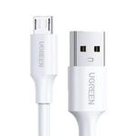 Kabel UGREEN USB-A Micro USB QuickCharge 3.0 2.4A 1.5m Biały