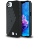 Etui BMW Oversized Stripes MagSafe do    iPhone 16e czarny