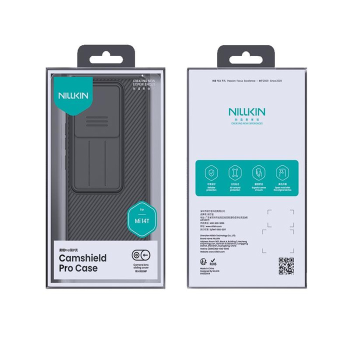 NILLKIN CAMSHIELD PRO XIAOMI 14T BLACK / CZARNY