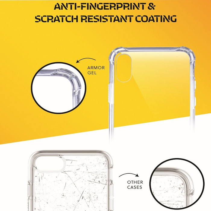 ROAR futerał ARMOR do SAMSUNG S25 FE transparentny