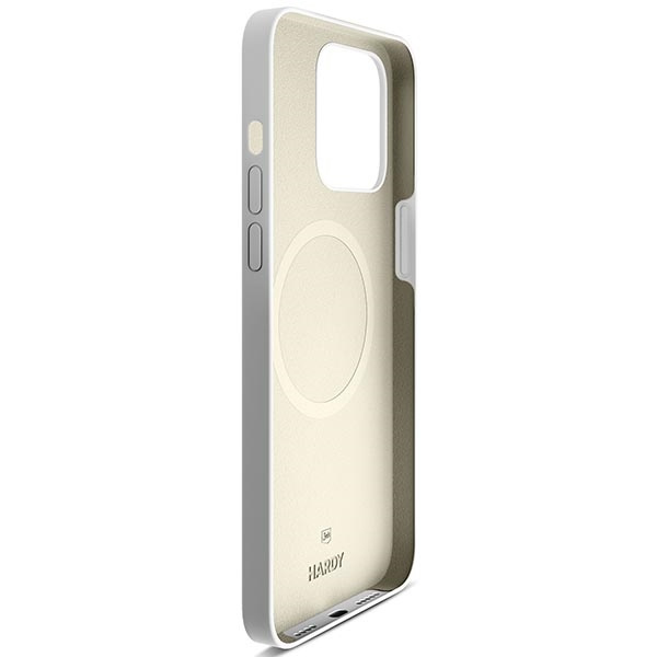 3MK Hardy Case iPhone 13 Pro Max 6,7" srebrno-biały/silver-white MagSafe