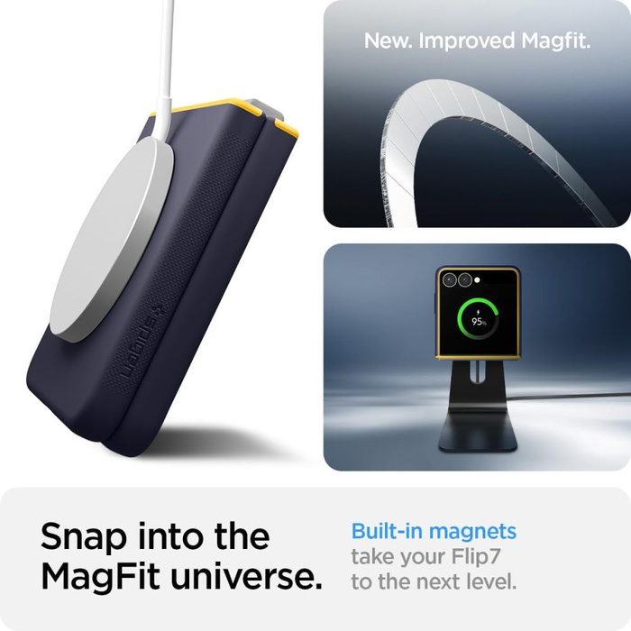 ETUI SPIGEN SAMSUNG GALAXY Z FLIP 7 NANO POP MAG MAGSAFE GRANATOWY
