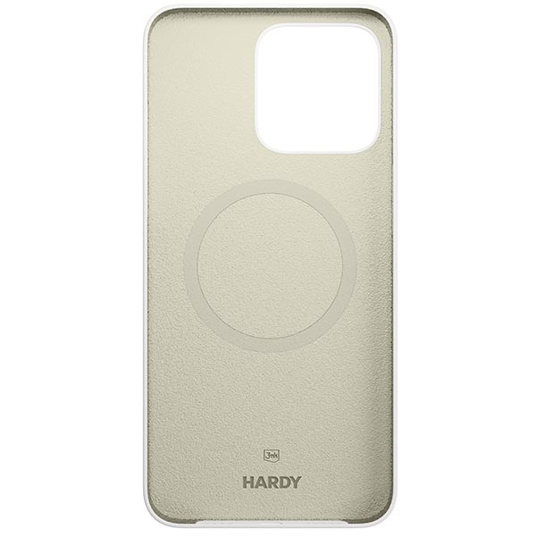 3MK Hardy Case iPhone 13 Pro Max 6,7" srebrno-biały/silver-white MagSafe