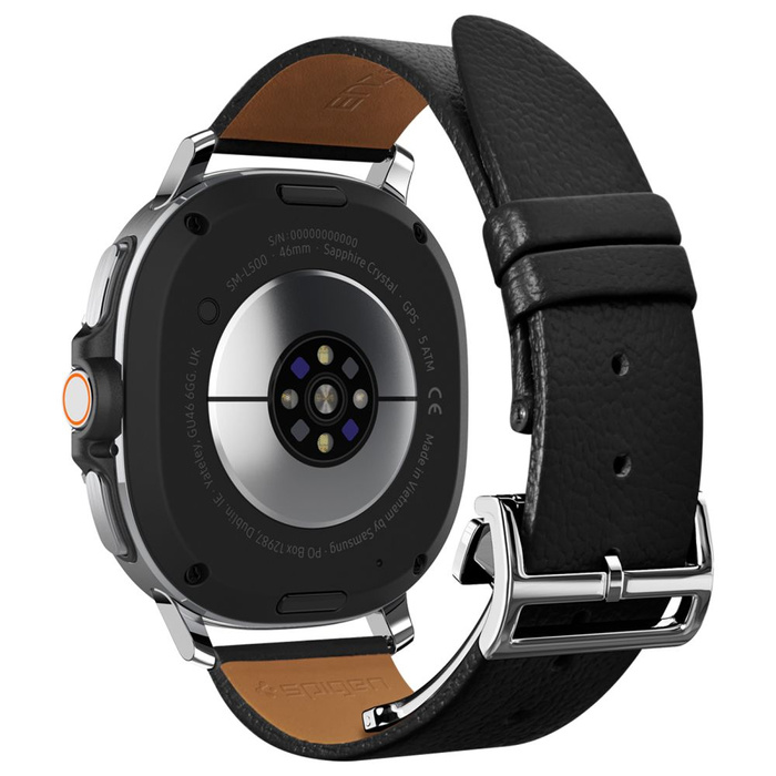 PASEK SPIGEN SAMSUNG GALAXY WATCH 8 / CLASSIC (40 / 44 / 46 MM) ENZO BLACK