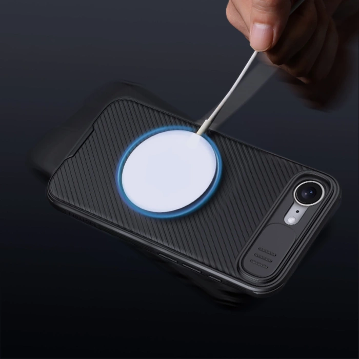 Etui Nillkin CamShield PRO Magnetic Hard Case for Apple iPhone 16e Black