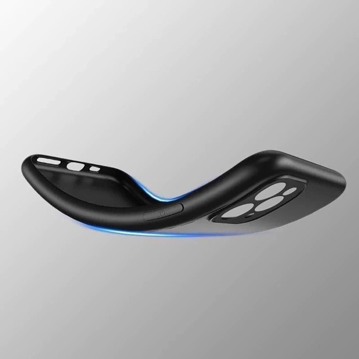 Etui elastyczne Soft Case na iPhone 17 - czarne