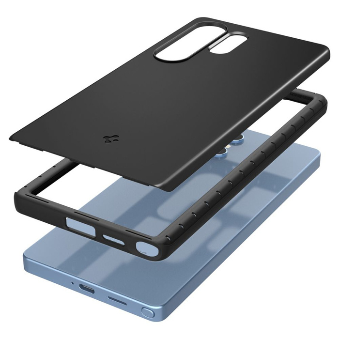 ETUI SPIGEN THIN FIT MAG MAGSAFE SAMSUNG GALAXY S25 ULTRA BLACK