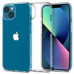 Etui iPhone 13 Spigen Liquid Crystal Crystal Przezroczyste Clear Case + Szkło Hartowane Spigen Glas.tr Slim
