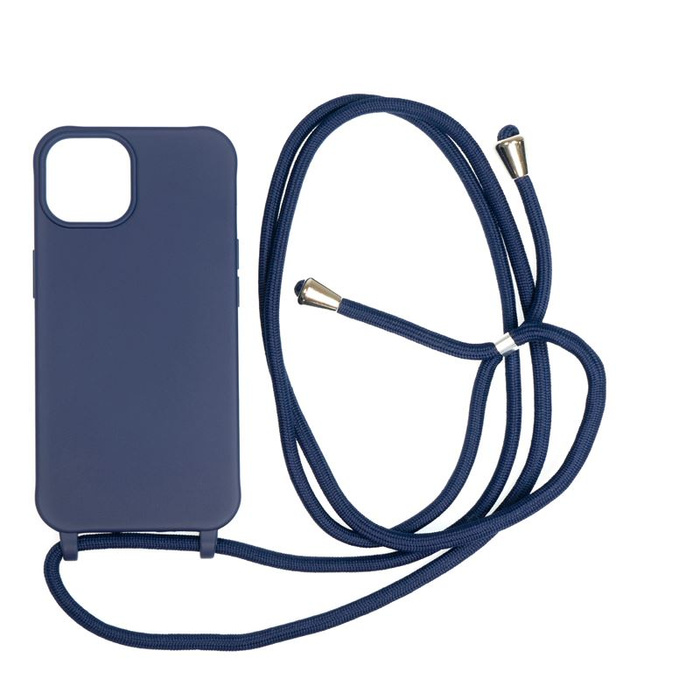 Mobile Origin Lanyard Case, blue - iPhone 14