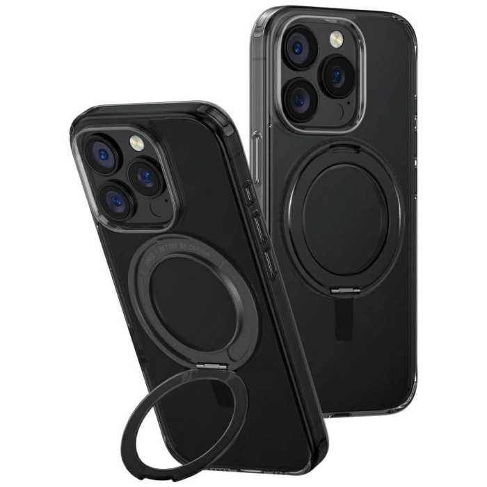 Etui UNIQ Swivix do iPhone 16 Pro 360    Rotating Kickstand czarny