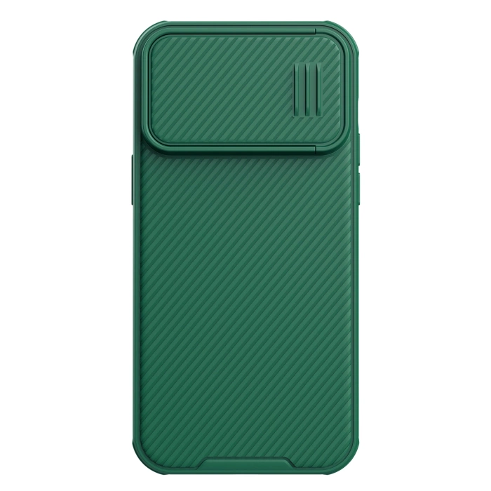 Etui Nillkin CamShield S Case etui iPhone 14 Pro Max pancerny pokrowiec osłona na aparat zielone