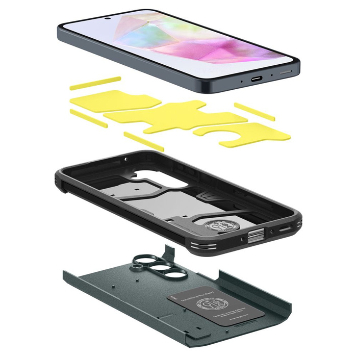 Etui Spigen Tough Armor Samsung Galaxy A35 5g Abyss Green Case